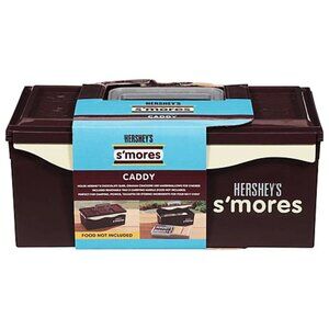 Hershey's S'Mores Brown Baking Caddy Storage with Removable Tray NWT